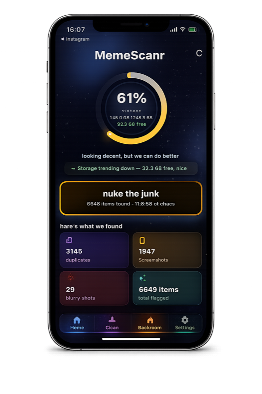 MemeScanr app